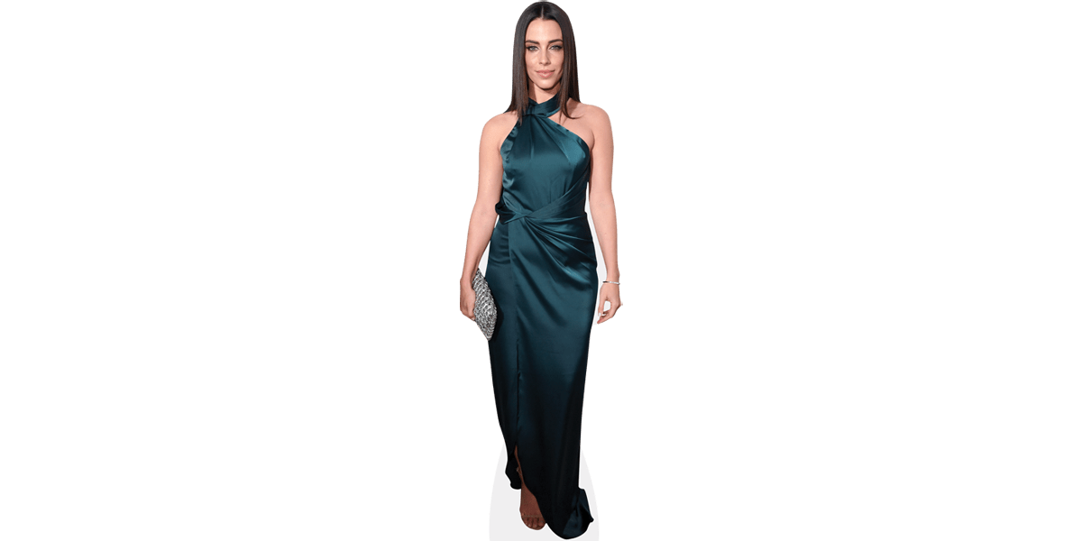 Jessica Lowndes (Green Dress) Cardboard Cutout - Celebrity Cutouts