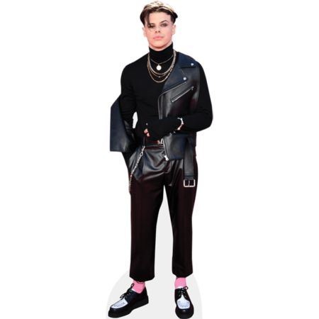 Featured image for “Yungblud (Black Outfit) Cardboard Cutout”