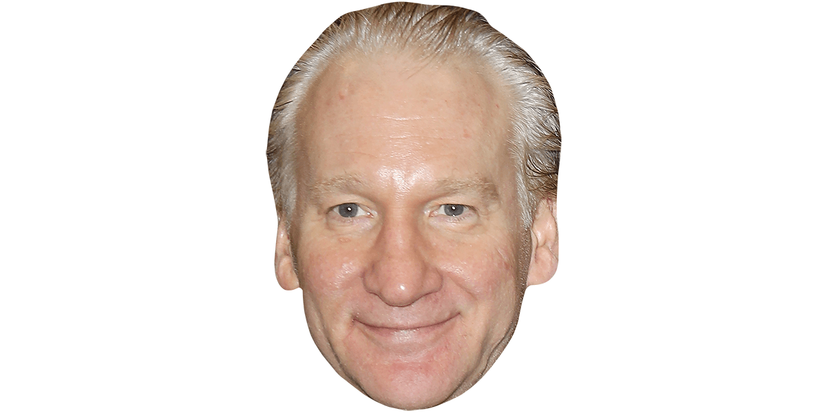 Bill Maher (Smile) Celebrity Mask Celebrity Cutouts