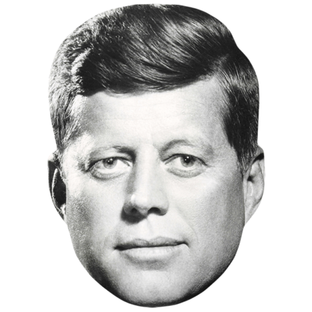Featured image for “JFK (BW) Celebrity Mask”