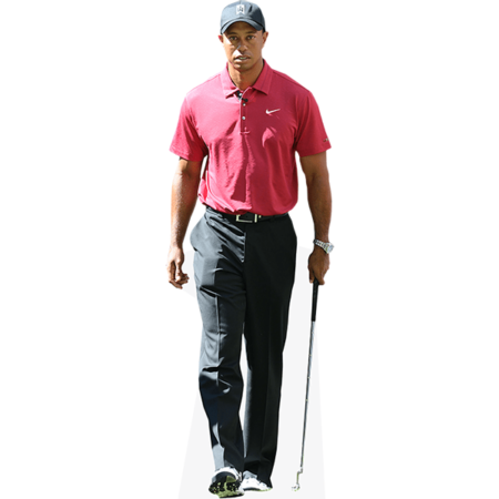 Featured image for “Tiger Woods (Red Top) Cardboard Cutout”