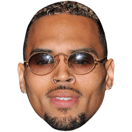 Featured image for “Chris Brown (Glasses) Celebrity Mask”