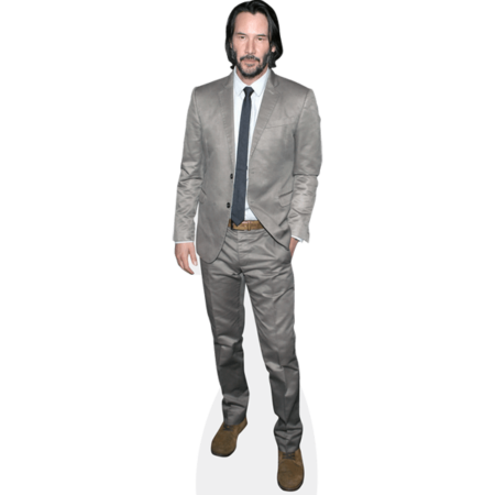 Featured image for “Keanu Reeves (Grey Suit) Cardboard Cutout”