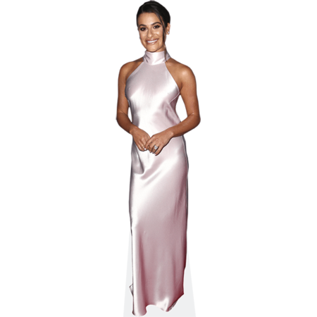 Featured image for “Lea Michele (Pink Dress) Cardboard Cutout”
