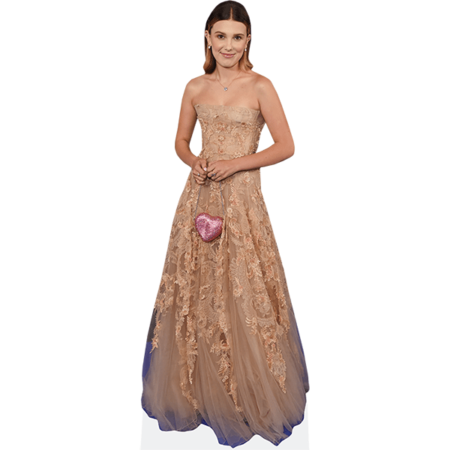 Featured image for “Millie Bobby Brown (Long Dress) Cardboard Cutout”