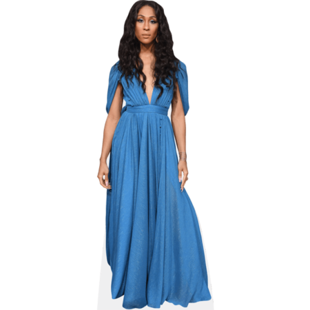 MJ Rodriguez (Blue Dress)