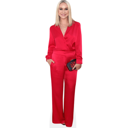 Featured image for “Becca Tobin (Red Suit) Cardboard Cutout”