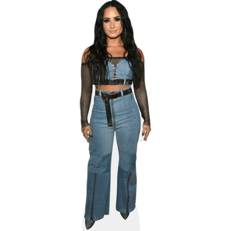 Featured image for “Demi Lovato (Denim Outfit) Cardboard Cutout”