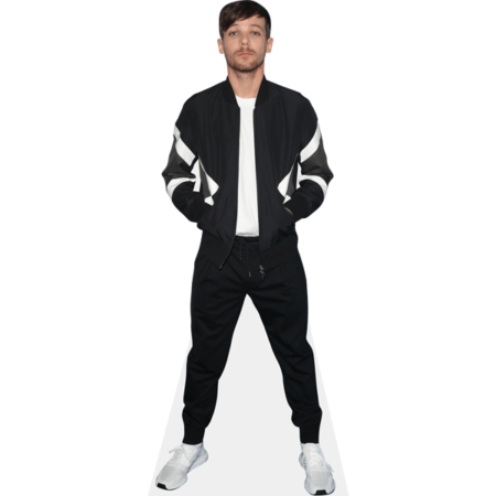 Featured image for “Louis Tomlinson (Black Outfit) Cardboard Cutout”