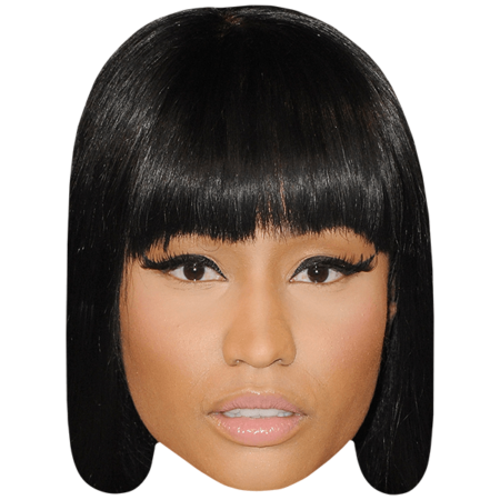 Featured image for “Nicki Minaj (Fringe) Celebrity Mask”