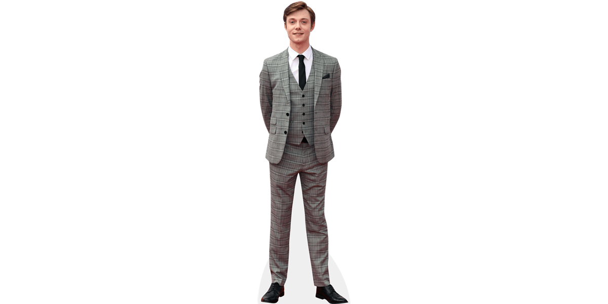 Grey Suit Life Size Cutout Rob Mallard