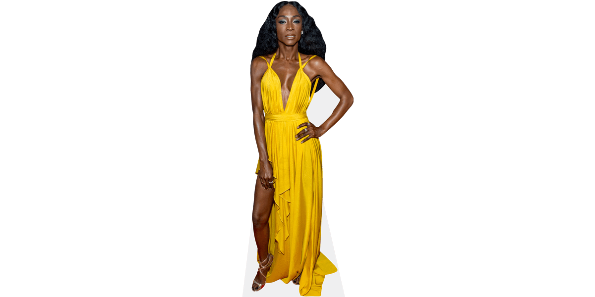 Angelica Ross (Yellow Dress) Cardboard Cutout - Celebrity Cutouts