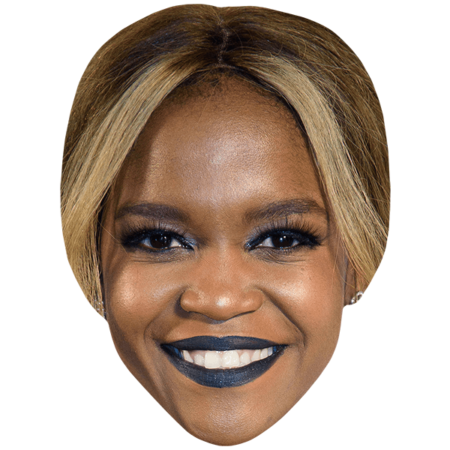 Featured image for “Oti Mabuse (Blue Lipstick) Celebrity Mask”