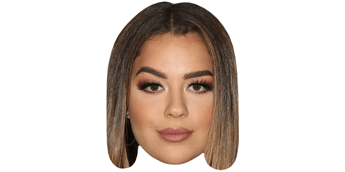 Tessa Brooks (Make Up) Celebrity Mask - Celebrity Cutouts