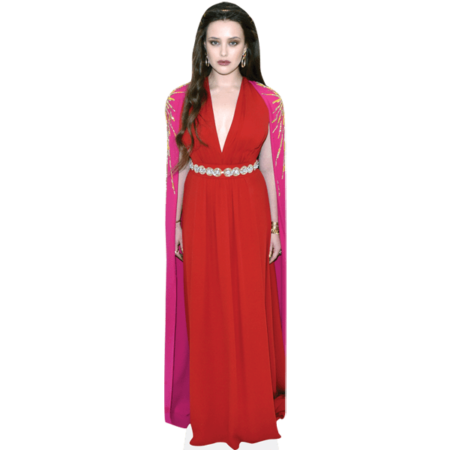 Featured image for “Katherine Langford (Red Dress) Cardboard Cutout”