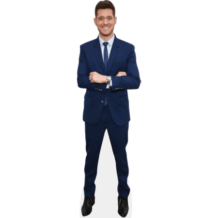 Featured image for “Michael Buble (Blue Suit) Cardboard Cutout”