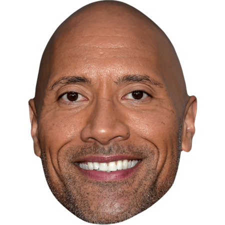 Featured image for “Dwayne 'The Rock' Johnson (Stubble) Celebrity Mask”