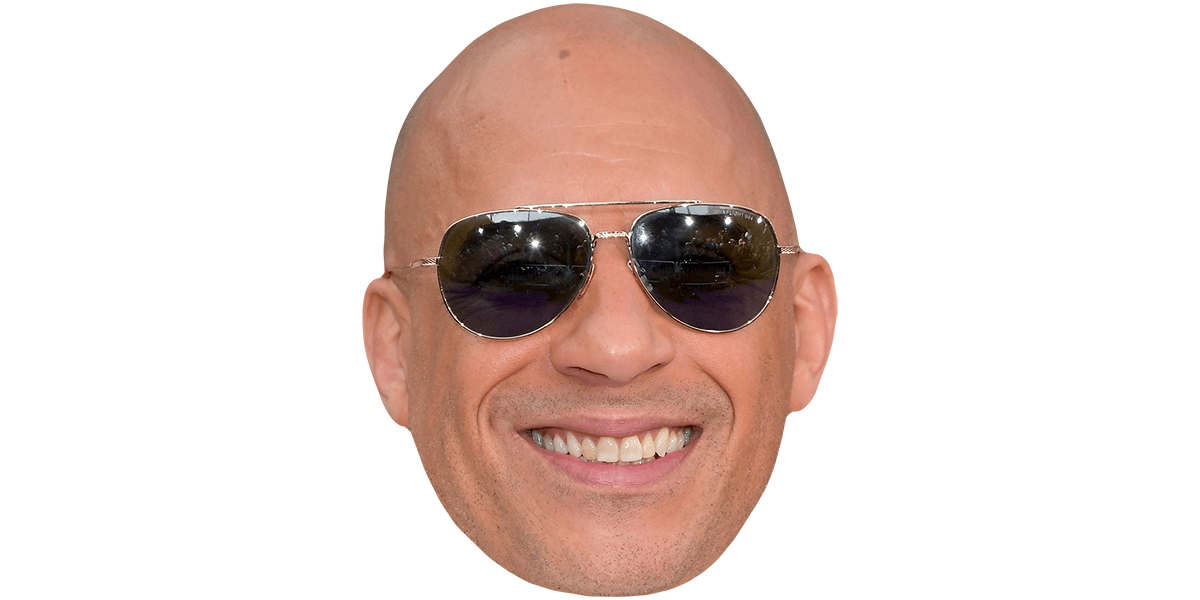 Vin Diesel Glasses Big Head