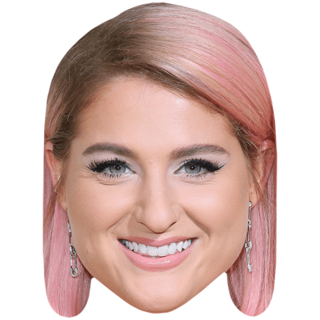Featured image for “Meghan Trainor (Pink Hair) Celebrity Mask”