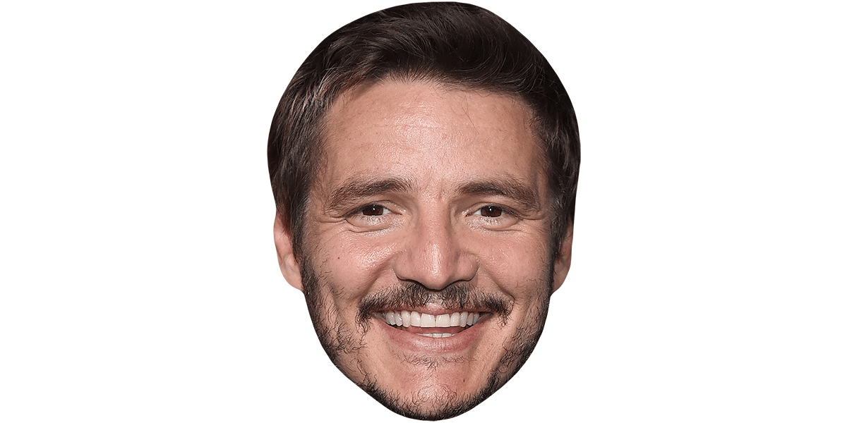 Pedro Pascal (Smile) Big Head - Celebrity Cutouts