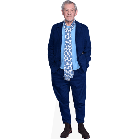 Featured image for “Ian McKellen (Blue Suit) Cardboard Cutout”
