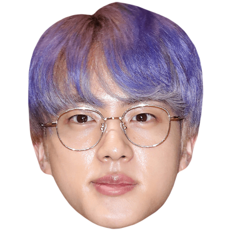Featured image for “Jin (Purple Hair) Celebrity Mask”