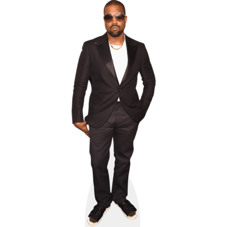 Featured image for “Kanye West (Black Suit) Cardboard Cutout”