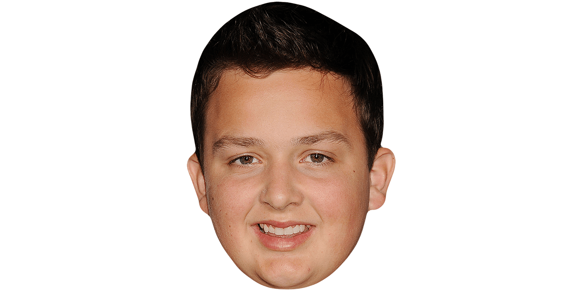 Noah Munck (Smile) Celebrity Mask - Celebrity Cutouts