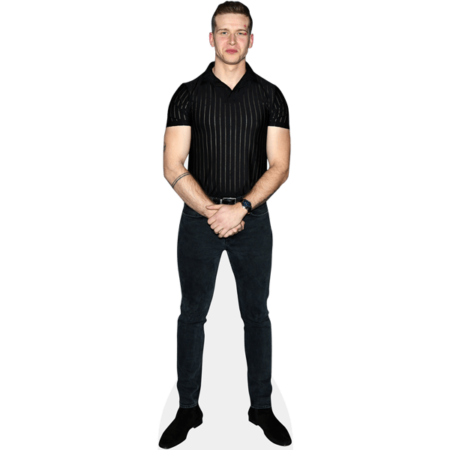 Featured image for “Oliver Stark (Black Outfit) Cardboard Cutout”