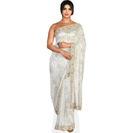 Priyanka Chopra (Silver Sari)