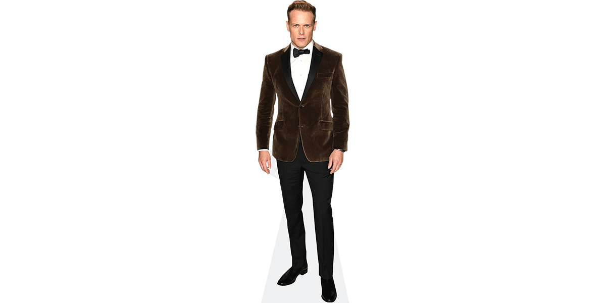 Suit Life Size Cutout Sam Heughan