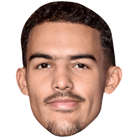 Featured image for “Trae Young (Moustache) Celebrity Mask”
