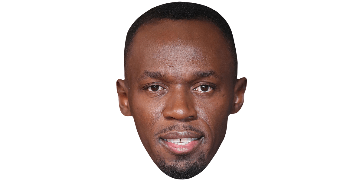 Usain Bolt Celebrity Face Mask Usain Bolt Celebrity Face Mask