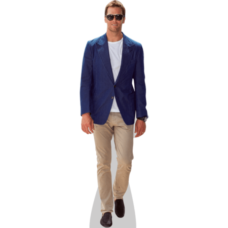 Featured image for “Tom Brady (Blue Jacket) Cardboard Cutout”