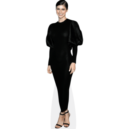 Featured image for “Alexandra Daddario (Black Dress) Cardboard Cutout”