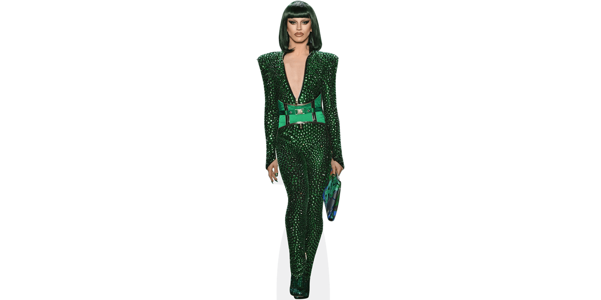 Featured image for “Aquaria (Green Outfit) Cardboard Cutout”