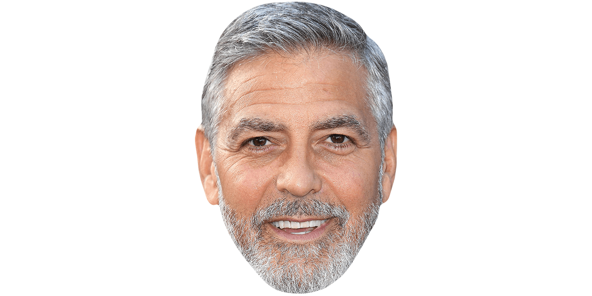 George Clooney Celebrity Face Mask