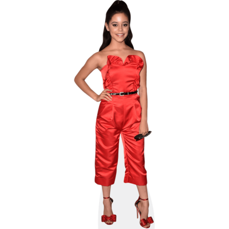Featured image for “Jenna Ortega (Red Outfit) Cardboard Cutout”