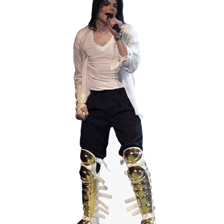 Featured image for “Michael Jackson (Singing) Cardboard Cutout”