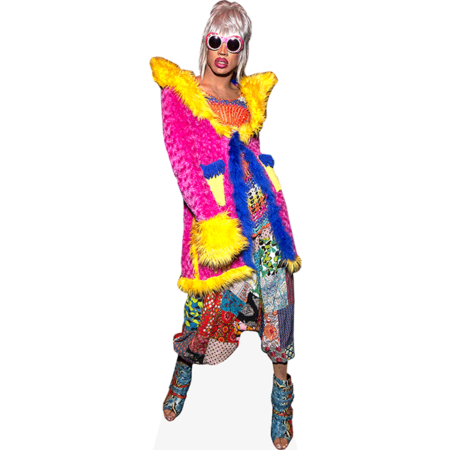 Featured image for “Yvie Oddly (Colourful) Cardboard Cutout”