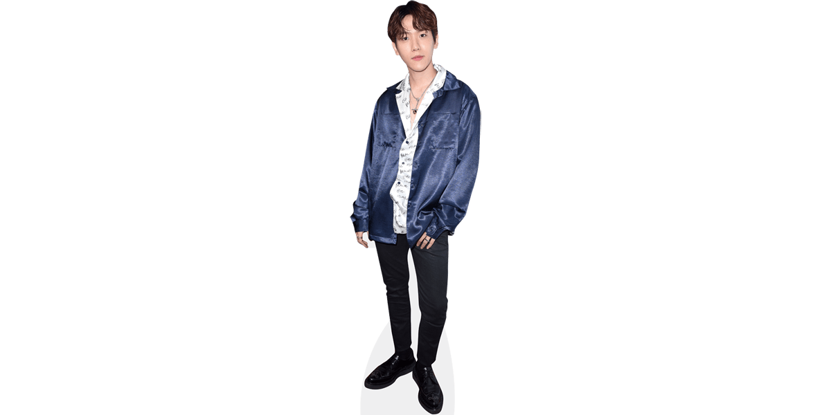Life Size Cutout Blue Jacket Baekhyun