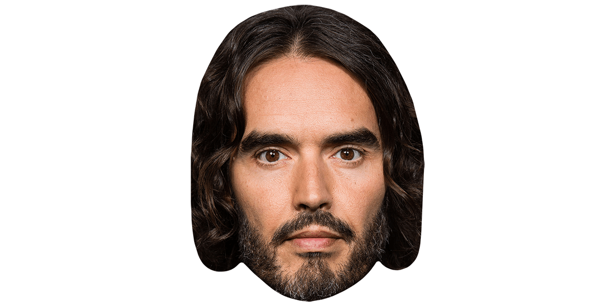 Russell Brand Celebrity Face Mask Russell Brand Celebrity Face Mask