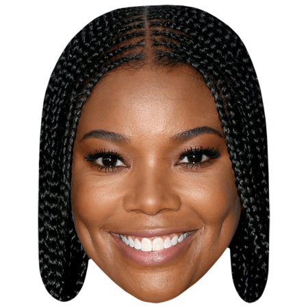 Gabrielle Union Braids Celebrity Mask Celebrity Cutouts Gabrielle Union Braids Celebrity Mask Celebrity Cutouts