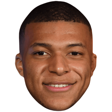 Featured image for “Kylian Mbappé (Smile) Celebrity Mask”