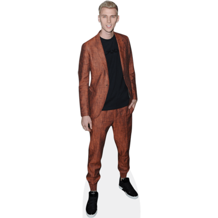 Featured image for “Machine Gun Kelly (Brown Suit) Cardboard Cutout”