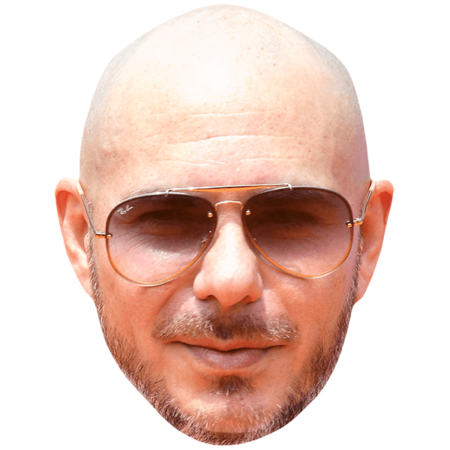Featured image for “Pitbull (Shades) Celebrity Mask”