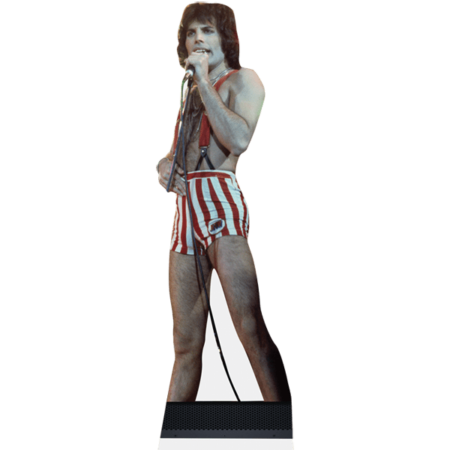 Featured image for “Freddie Mercury (Shorts) Cardboard Cutout”