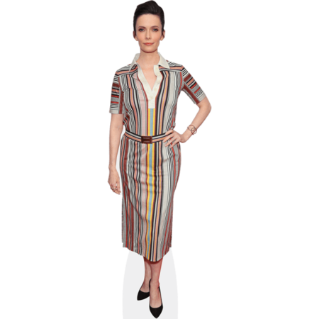 Elizabeth Tulloch (Striped Dress)