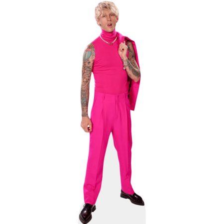 Featured image for “Machine Gun Kelly (Pink) Cardboard Cutout”