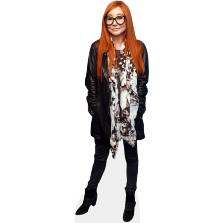 Featured image for “Tori Amos (Scarf) Cardboard Cutout”